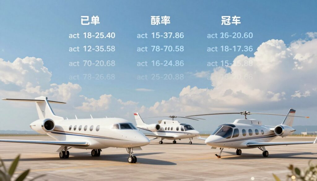 Types of Aircraft and Their Charter Costs