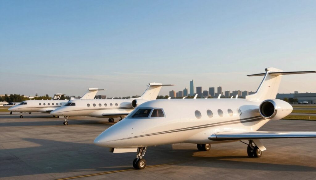 Types of Private Jets Available for Charter Flights Types of Private Jets Available for Charter Flights