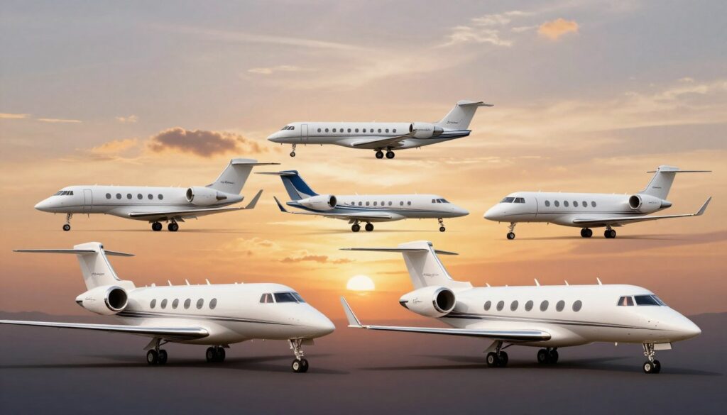 Types of Private Jets and Their Costs Types of Private Jets and Their Costs