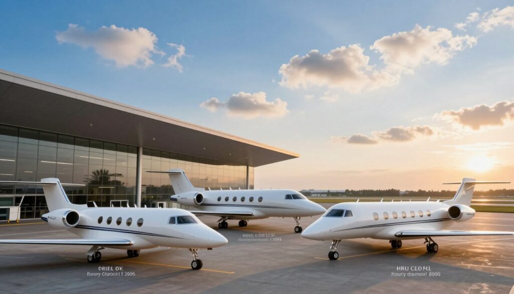 Types of private jets and their hourly charter costs Types of private jets and their hourly charter costs