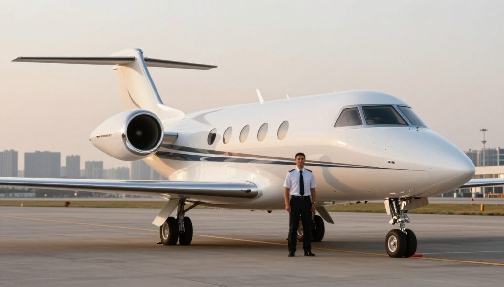 Vista Global private jet overview