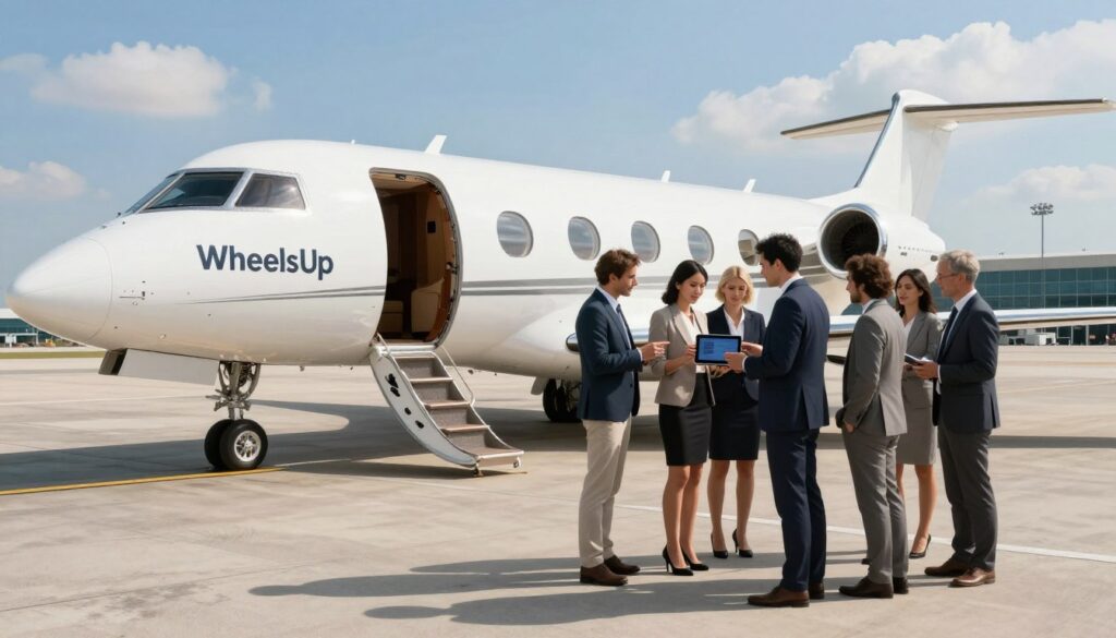 Wheels Up private aviation accessibility