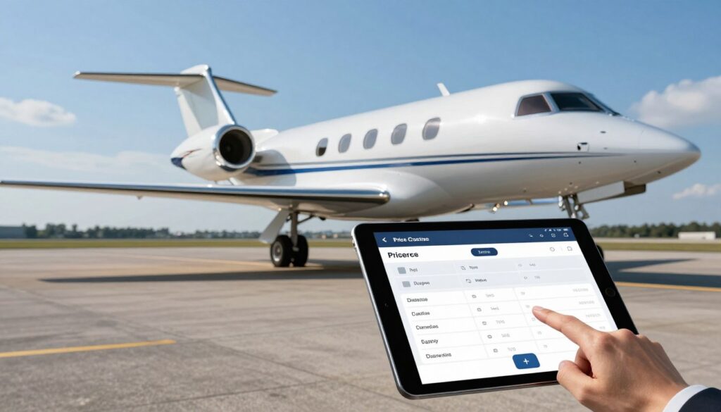 private jet charter price calculator
