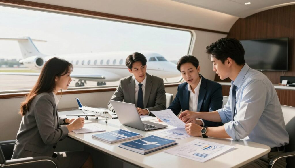 Entry level private jet charter sales consultant