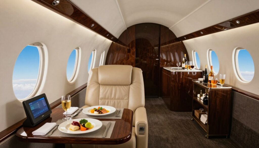 Private Jet Amenities