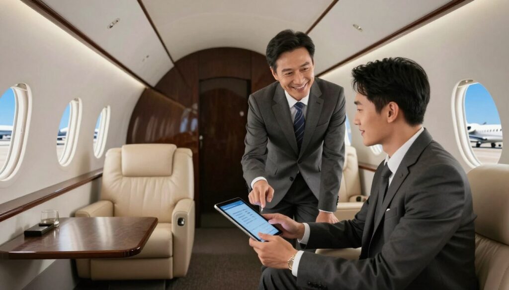 Private Jet Booking Process