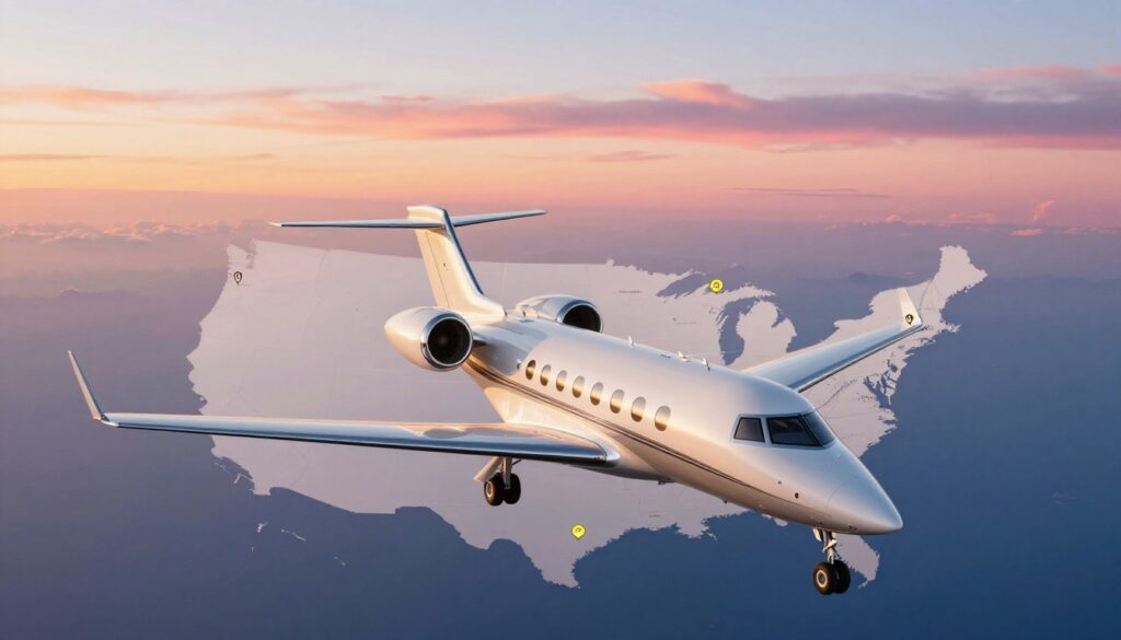 UK private jet charter routes to US destinations UK private jet charter routes to US destinations