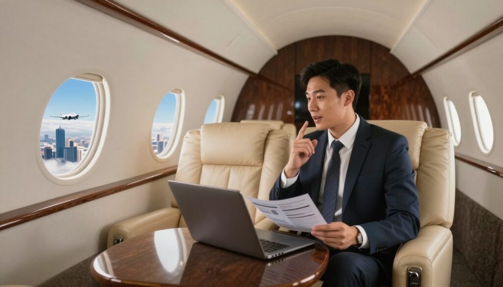 benefits and perks in private jet charter sales jobs