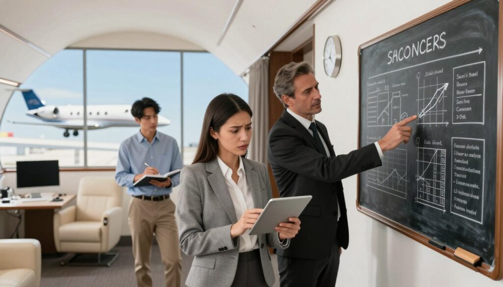 challenges in private jet charter sales