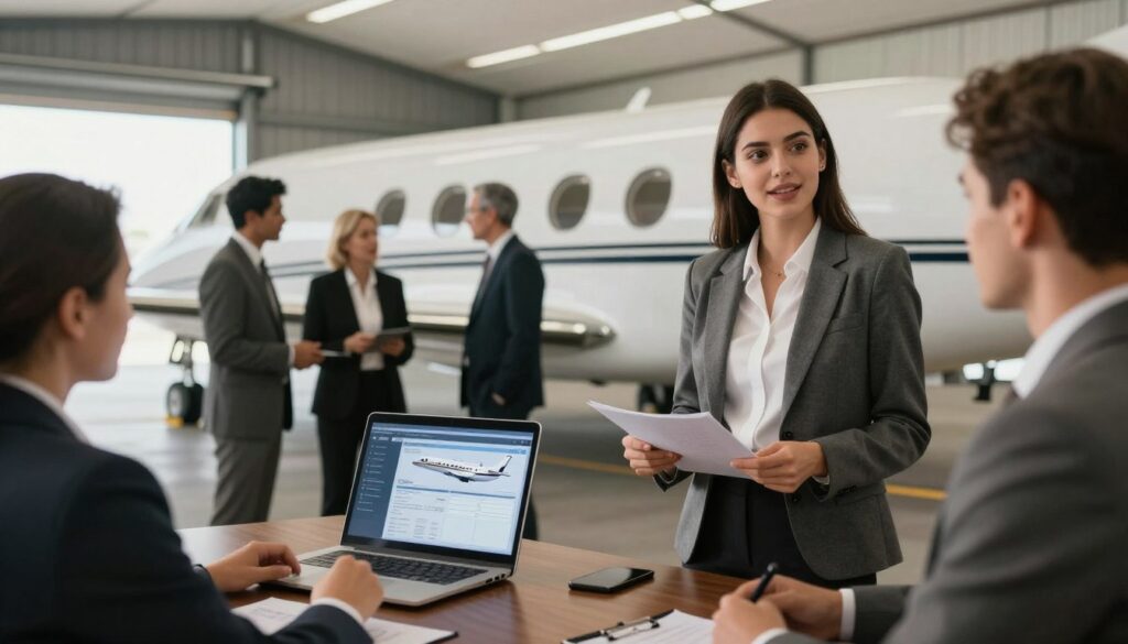 how to break into the private jet charter industry