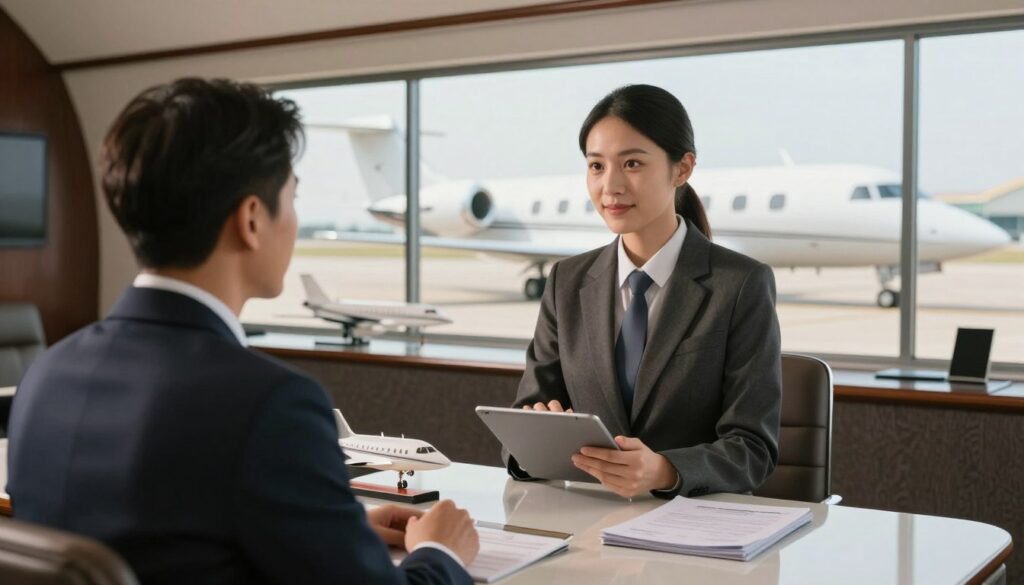 importance of customer service in private jet charter sales