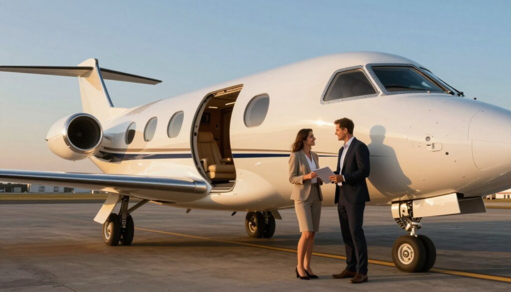 Private jet charter opportunities