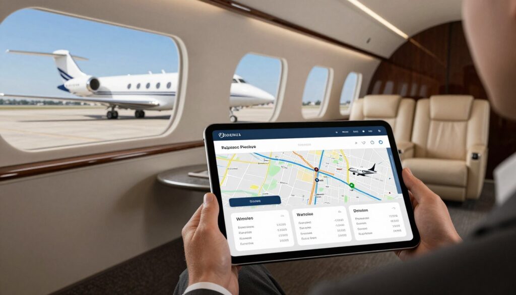 Technology in Private Jet Booking