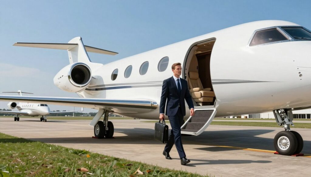 Villiers 75% off empty leg flights review