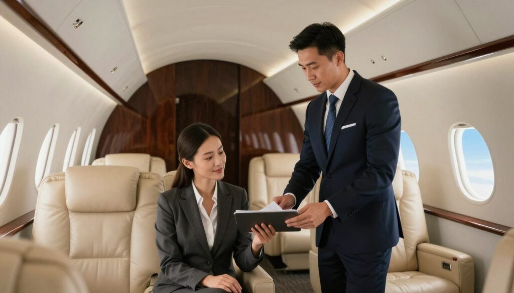 Villiers jet charter travel support