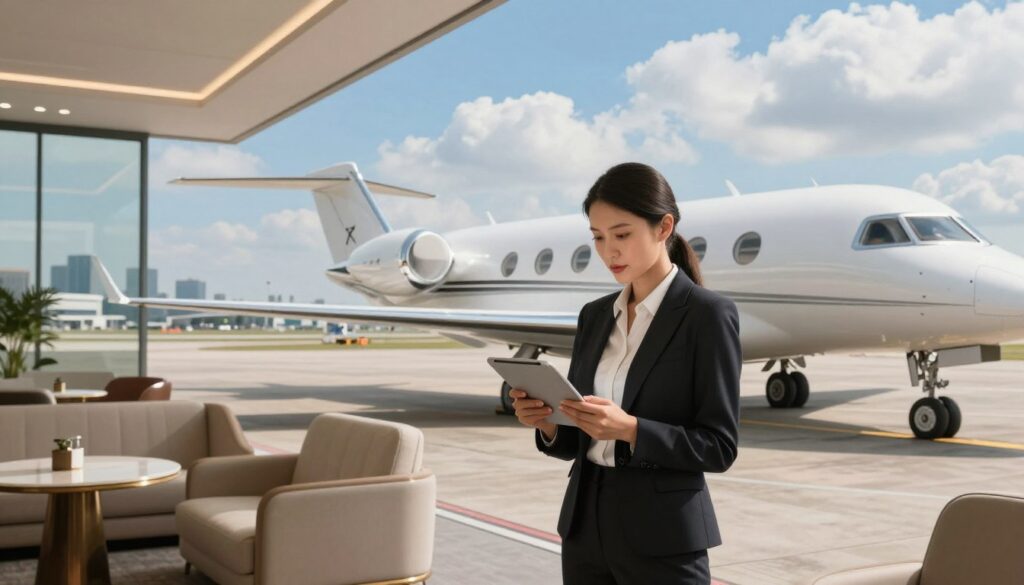 aircraft booking service