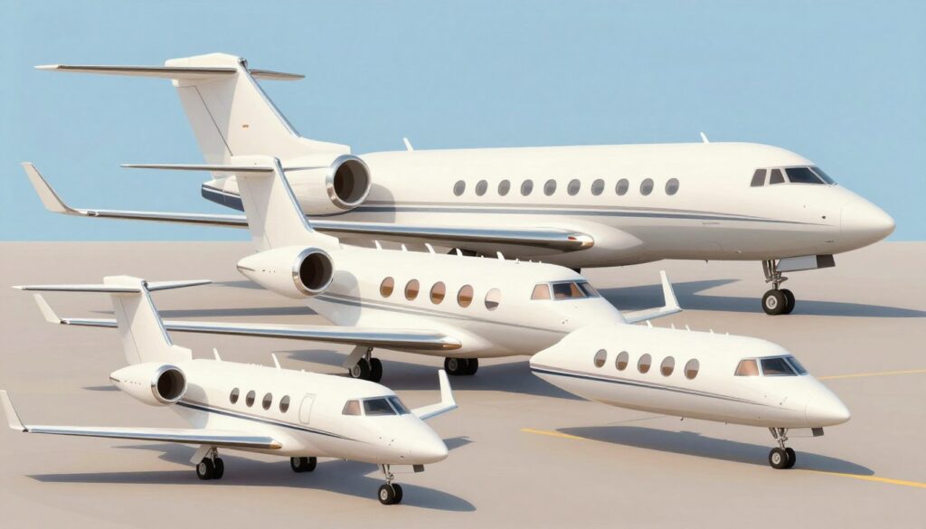 aircraft category and charter rates