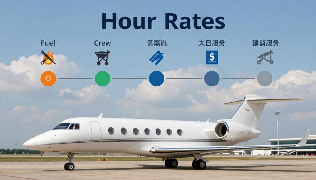 aircraft charter hourly rates