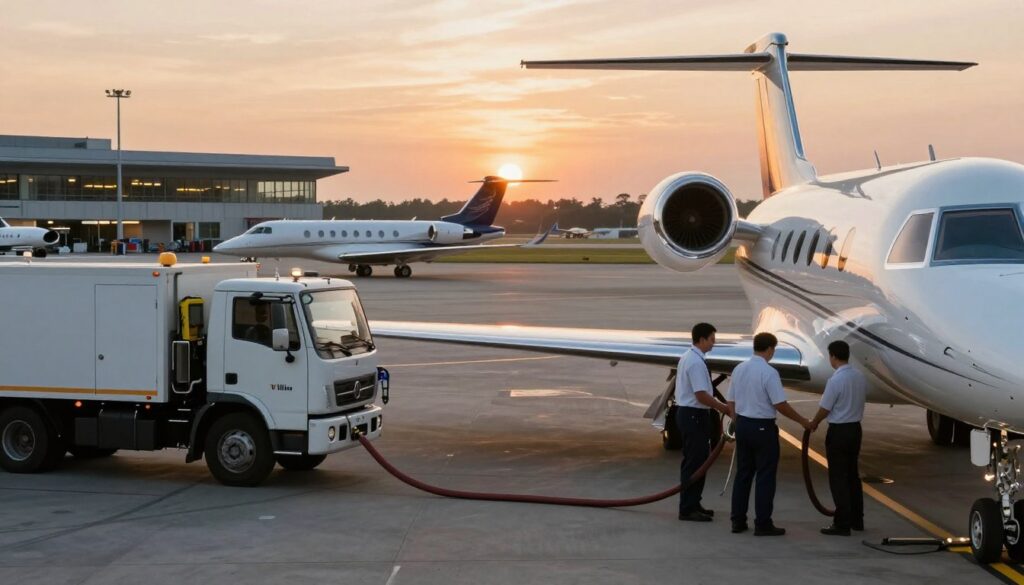 airport handling and aviation fuel charges