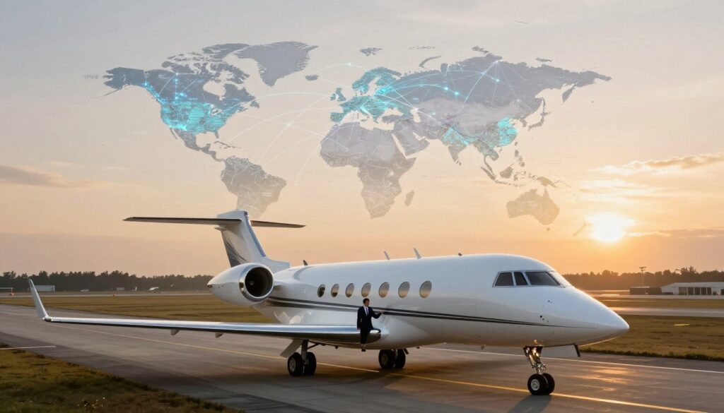 global network 10,000 aircraft destinations