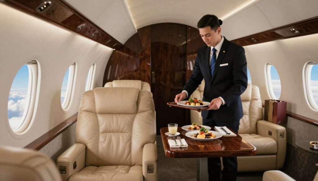 luxury air travel comfort and concierge support