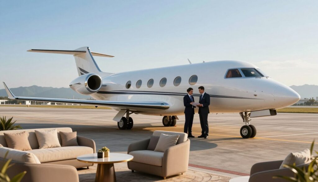luxury private jet charter options