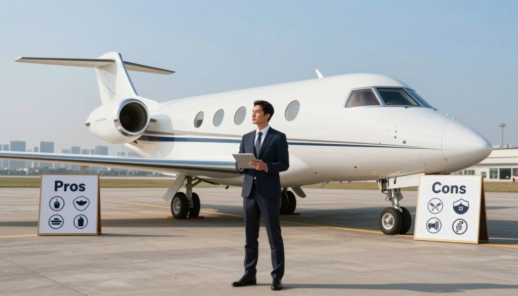 private jet pros and cons