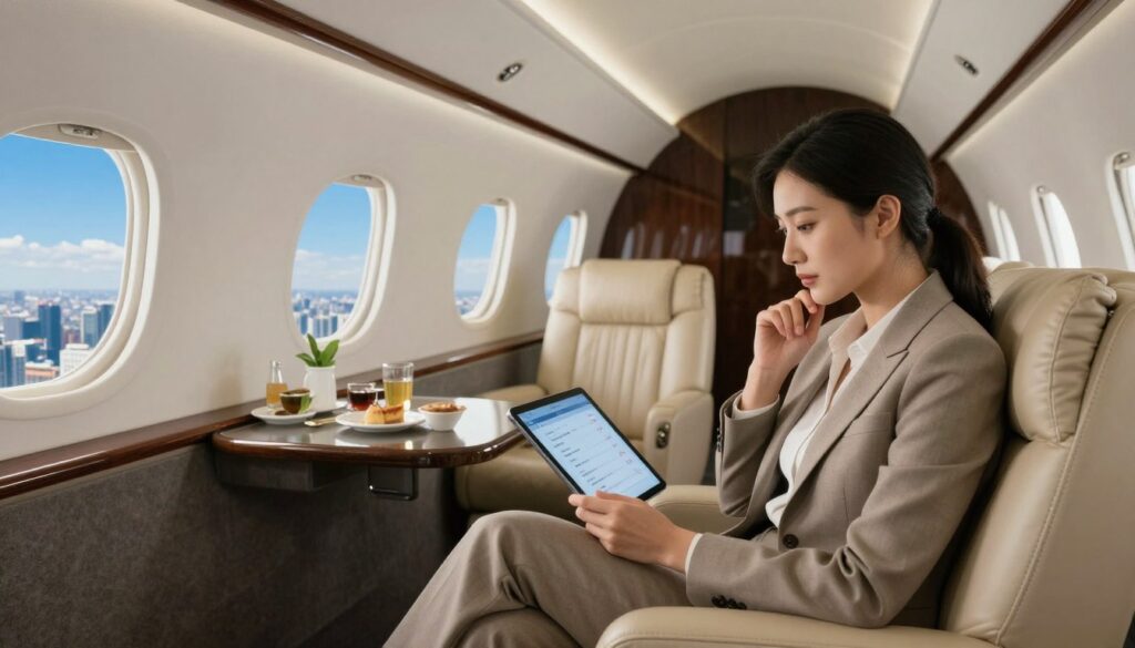 private jet schedule flexibility