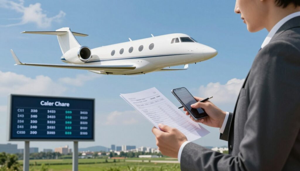 transparent private jet charter pricing