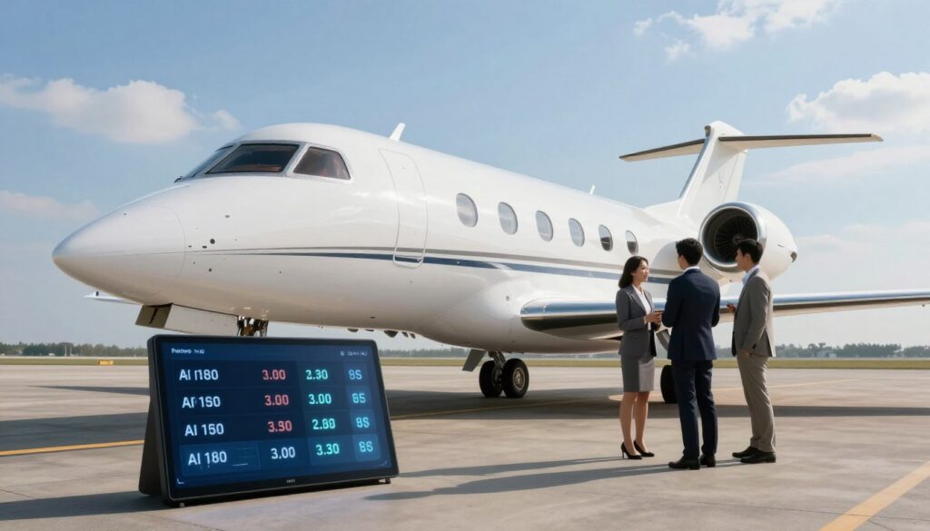 AI-powered private jet pricing