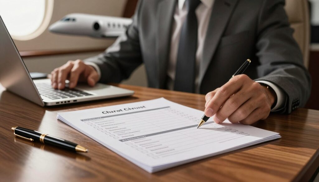 Charter selection checklist Charter selection checklist