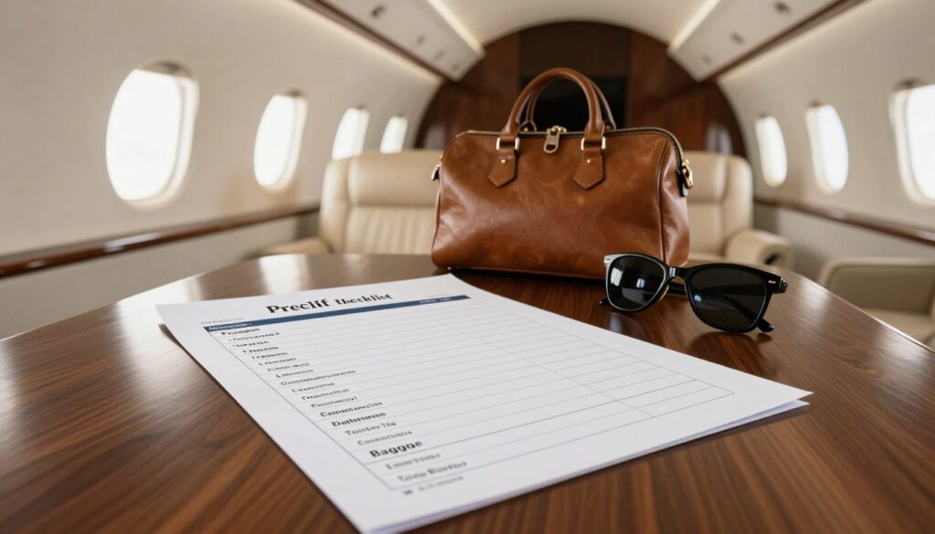 Preflight travel checklist Preflight travel checklist