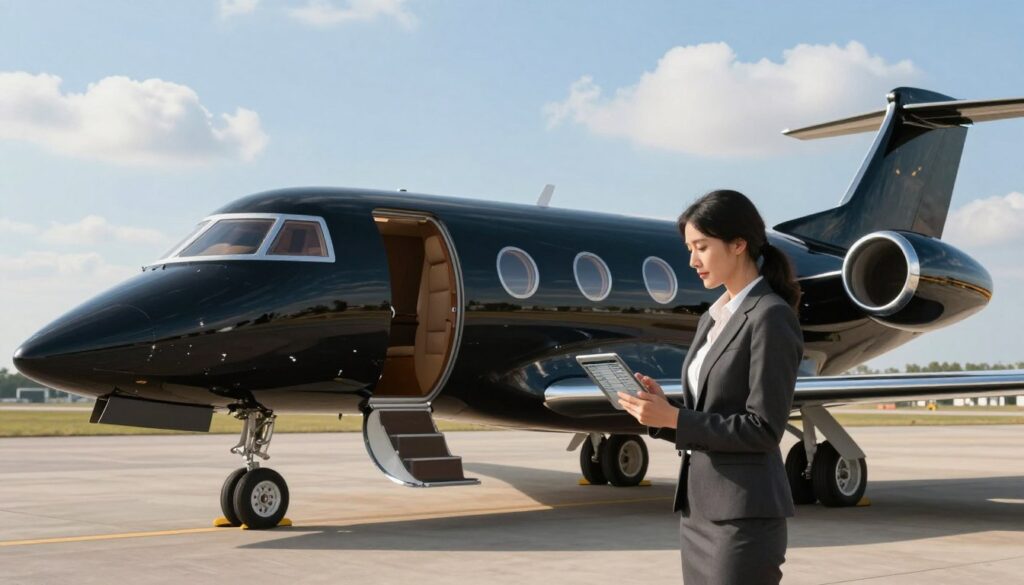 Private jet repositioning and charter savings
