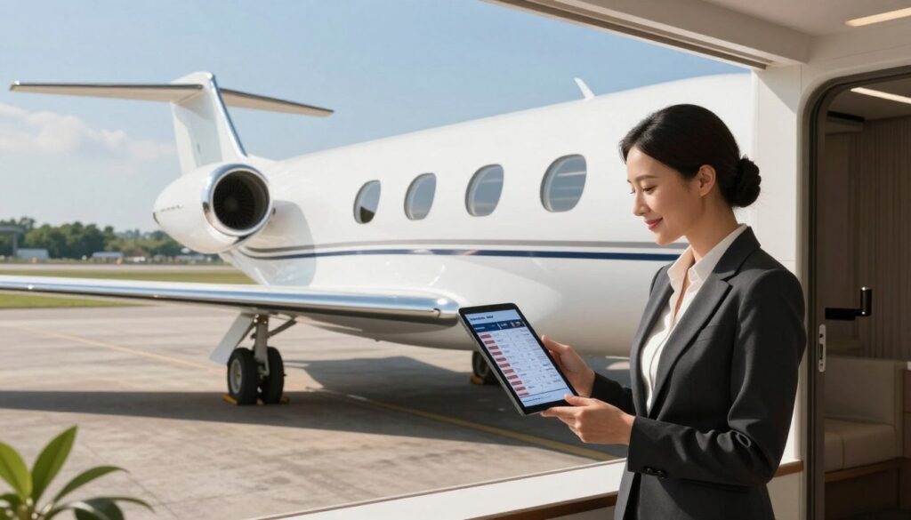 Villiers 75% off empty leg flights review