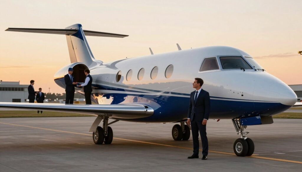 Villiers jet charter