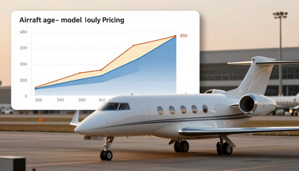 aircraft age and model pricing