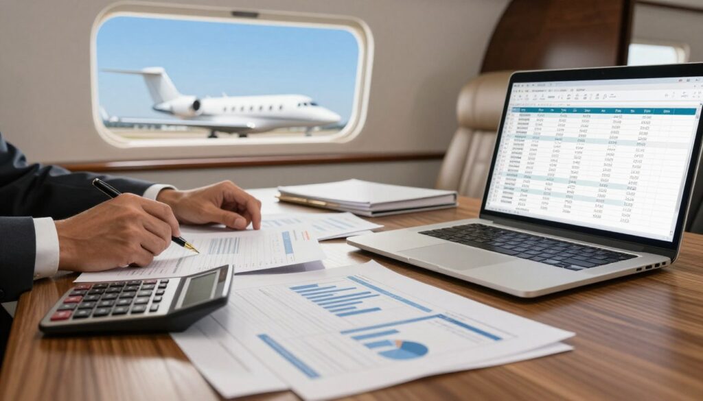 aircraft trip budget calculation