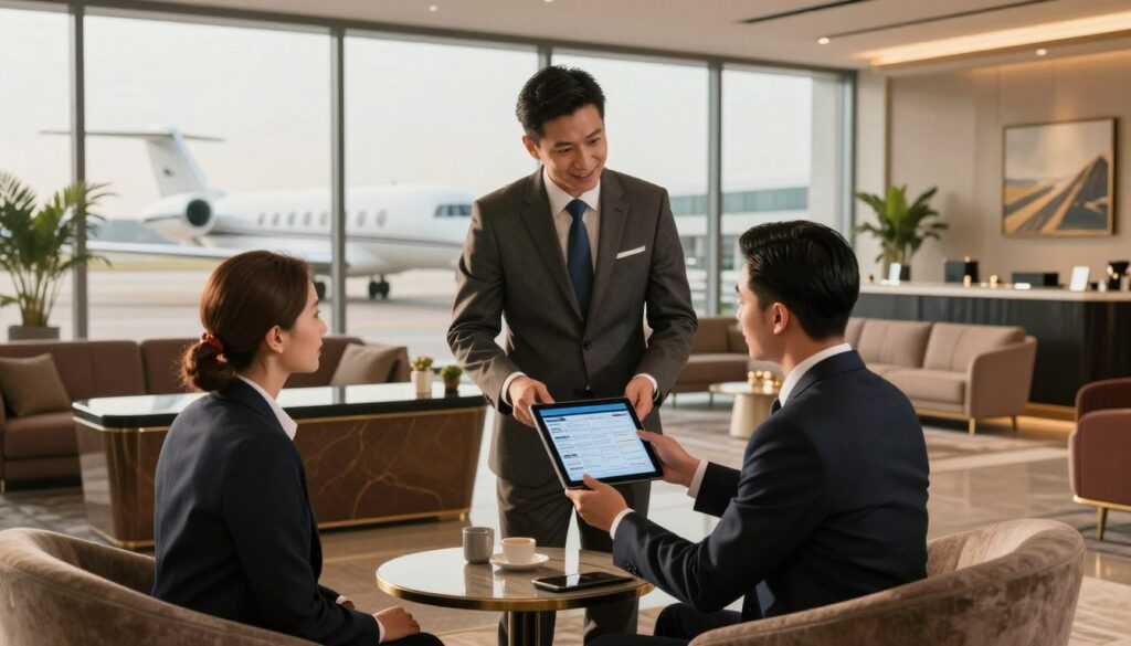 concierge service for luxury air travel