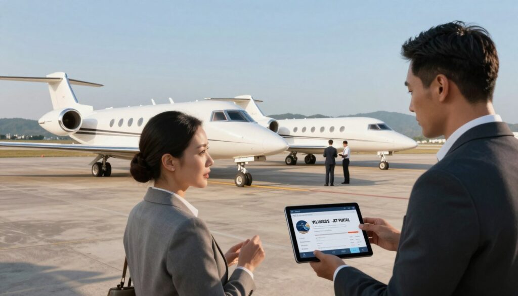 global private aviation network