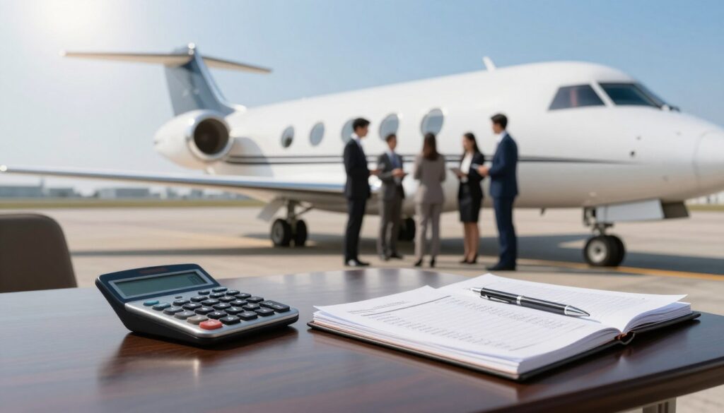 private jet charter taxes and fees